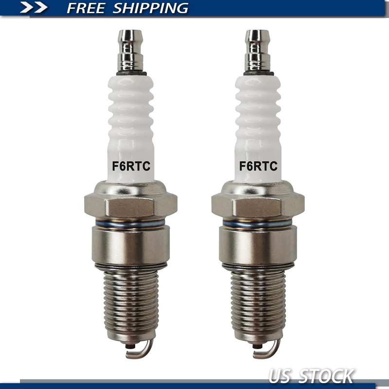 2-Pack Spark Plug Honda GX160 GX270 GX390 Predator 212 Generator, NGK BPR6ES Bos