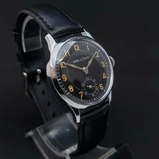 JAEGER LeCOULTRE WW2 Military German DH unteroffizier watch vintage 1940 cal.463
