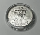 2008 W United States Burnished Uncirculated .999 Silver Eagle $1 NO Box/NO COA