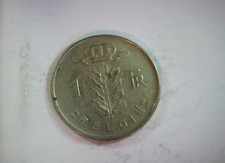 Belgium 1959 1 Franc Belgium 1 Franc (Dutch legend, Baudouin I) Coin