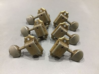 VTG 1950s 1960s KLUSON Deluxe Single Line Metal Button Tuners Gibson Epiphone JP