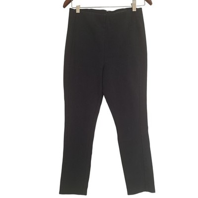 Rag & Bone Black Straight-Leg Dress Pants Women Sz 8 Workwear Minimalist Preppy