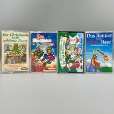4 MC Kassetten Weihnachtslieder Kinderlieder ...