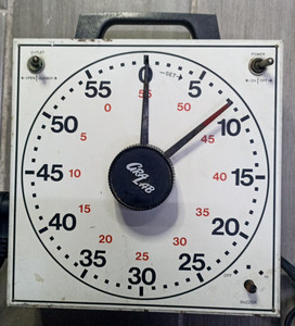 Gralab Model 171 Professional Darkroom Analog Timer 1 sec/ 60 min Working Order