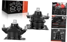 2PCS Engine Motor Mount Set Automatic Transmission Compatible with Acura TL