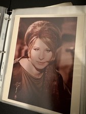 Vintage Barbra Streisand Movie Still Fashion Headscarf Portrait Excellent Condit
