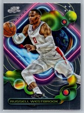 #61 Russell Westbrook 2023-24 Topps Chrome Cosmic Los Angeles Clippers