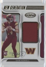 2022 Certified New Generation Jerseys 258/399 Sam Howell #NGJ-SH 0pm