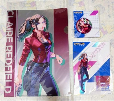 CAPCOM STORE Resident Evil Claire Redfield Acryl Stand Badge Chisato Mita