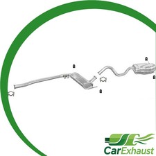 Auspuffanlage für RENAULT LAGUNA I 1.6 1.8 2.0 16V Schalldämpfer