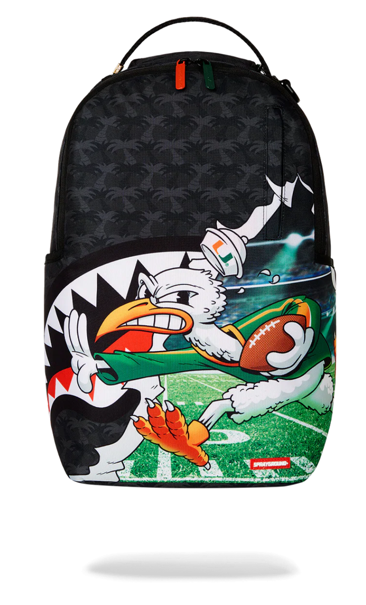 4 RARE LIMITED EDITION Miami Hurricanes Backpacks! 3 Sprayground +