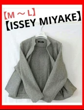 USED ISSEY MIYAKE PERMANENTE MODIFIED M-L SIZE JACKET ACCEPTABLE