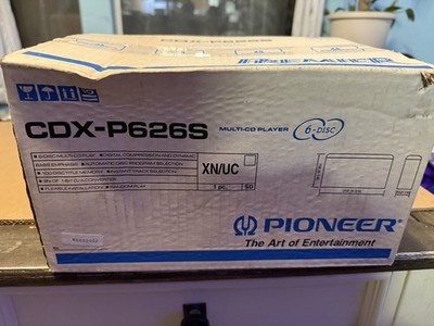 Pioneer Cdx-p626s Multi Cd Player New Un Opened Box