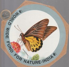 C67 Pronat. Faune. WWF. WORLD WIDE FUND FOR NATURE - INDIA. Diamètre 12.5 cm