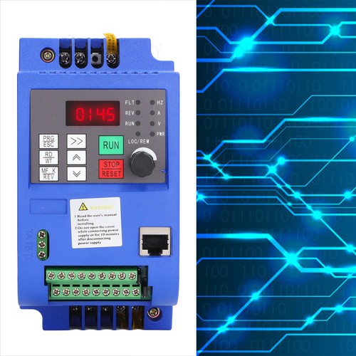 220VAC To 3Phase 0-220VAC 1.5KW Mini VFD Motor Speed Controller 9600D - Picture 4 of 12