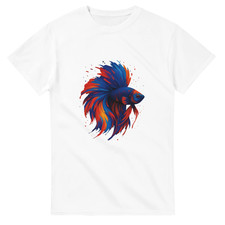 Betta Fish T-Shirt – Colorful Siamese Fighting Fish Tee | Aquarium Hobbyist Gift