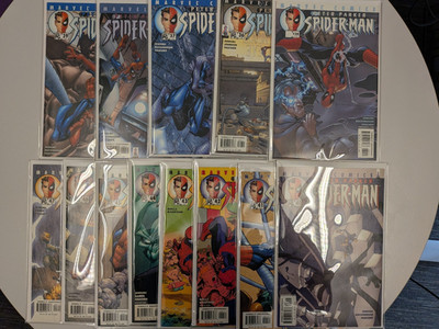 Peter Parker: Spider-man #34, #36-47 Jenkins Buckingham Ramos VG lot