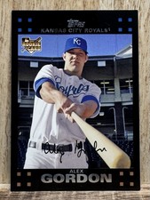 2007 Topps - Alex Gordon #634 Has Facsimile Signature