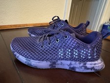NoBull Mesh Runner Women’s Running Shoes Purple Lace Up Sneakers Sz 7.5