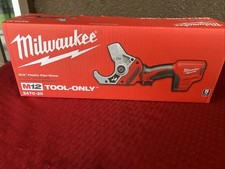 Milwaukee M12 2470-20 Plastic Pipe Shear PVC Cut - Tool Only - New In Box