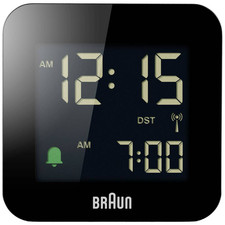 Braun BC08B-DCF Funkwecker Wecker Uhr Digitaluhr negatives Display