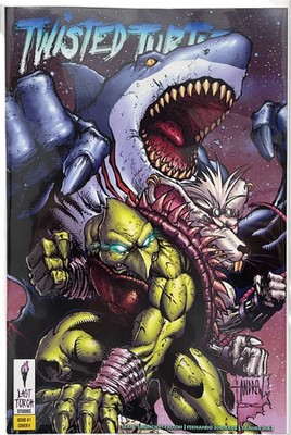 TWISTED TURTLE #1 COVER F | COVER | 1ST PRINTING (Low Print Run!)  