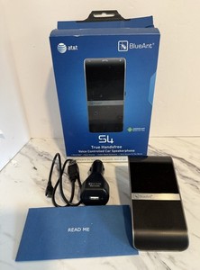 BlueAnt S4 Bluetooth Handsfree Car Speakerphone Voice Controlled w/ Visor Clip