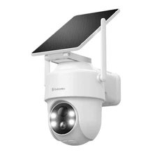 Galayou 2K Solar Security Cameras Wireless Outdoor for Home 360°PTZ Ai Detection