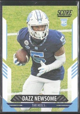 2021 Score #370 Dazz Newsome North Carolina Tar Heels UNC (A5)
