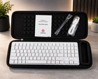 Hexgears X-1 Mechanical Keyboard RGB Bluetooth USB-C w/ Case White Keys