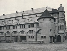 Stuttgart- Die Markthalle von Arch. Martin Elsaesser (Baden W.) 1914