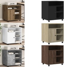 Druckerständer mit Rollen Druckertisch Druckerwagen Beistelltisch Druckerhalter 