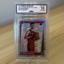 2021-22 Panini Donruss Optic Rated Rookie Alperen Sengun #169 Gem Mint 10