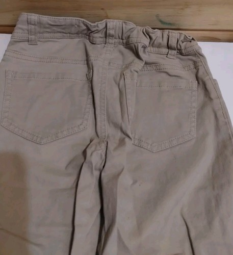 Justice Super Skinny Pants Size 8 Girls Brown Adj. Waist 5 Pocket Casual NEW - Picture 2 of 7