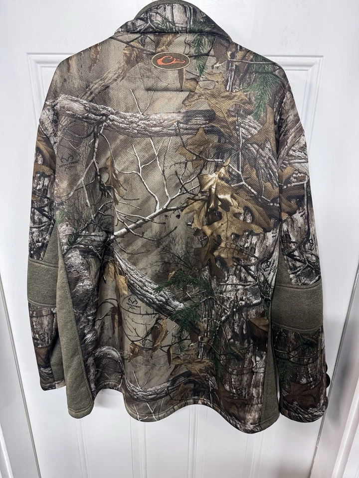 DRAKE Men's Non-typical Men’s Camo Hunting Coat Jacket 2XL - Image 4 of 4