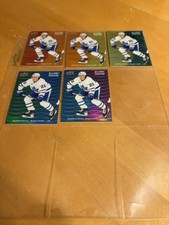 2023-24 Allure Matthew Knies Rookie Full Rainbow Color Flow Set CF-2 SET Of 5
