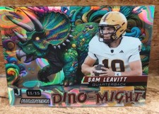 Sam Leavitt 2024 Wild Card Alumination Dino-Might Rookie 11/15  Arizona St