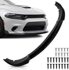 Front Bumper Lip Splitter Spoiler Compatible with Dodge Charger SRT Hellcat/RT