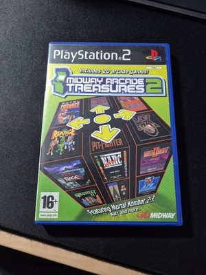 Midway Arcade Treasures 2 Playstation 2 PS2 - Complete in Box CIB - Tested Works
