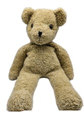 TY Classic Teddy Bear CURLY Brown Plush Large Buddy 24&rdquo; Vintage 1991 VTG Pellets