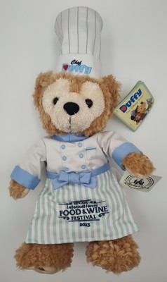 Walt Disney Parks Duffy the Disney Bear Epcot Food & Wine 2013 NWT *READ*