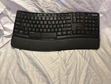 Microsoft Sculpt Comfort Ergo Wireless Black Keyboard KGR1173 Without Receiver