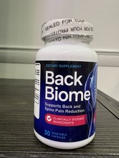 Back Biome Support Back And Spine Pain Reduction 30 Vegetable Capsules