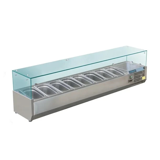 Polar G-Series Countertop Prep Fridge 8 x 1/3 GN 1800mm GD877  Catering