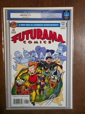 Bongo Comics Presents Futurama Comics #8 (Bongo Comics March 2002)NM+9.6
