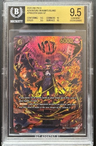 Sabo (SP Card) graded BGS 9.5 for sale on eBay