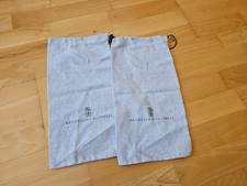 Brunello Cucinelli Shoe Dust Bags Pair - Linen - Drawstring