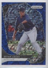 2020 Panini Prizm Quick Pitch Blue Donut Circle 119/199 Bryan Abreu #89 0c2