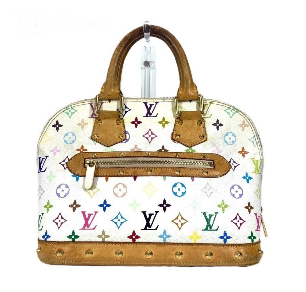 LOUIS VUITTON（LV） Borsa a mano Louis Vuitton takashi murakami multicolore Alma Bron M92647 povera