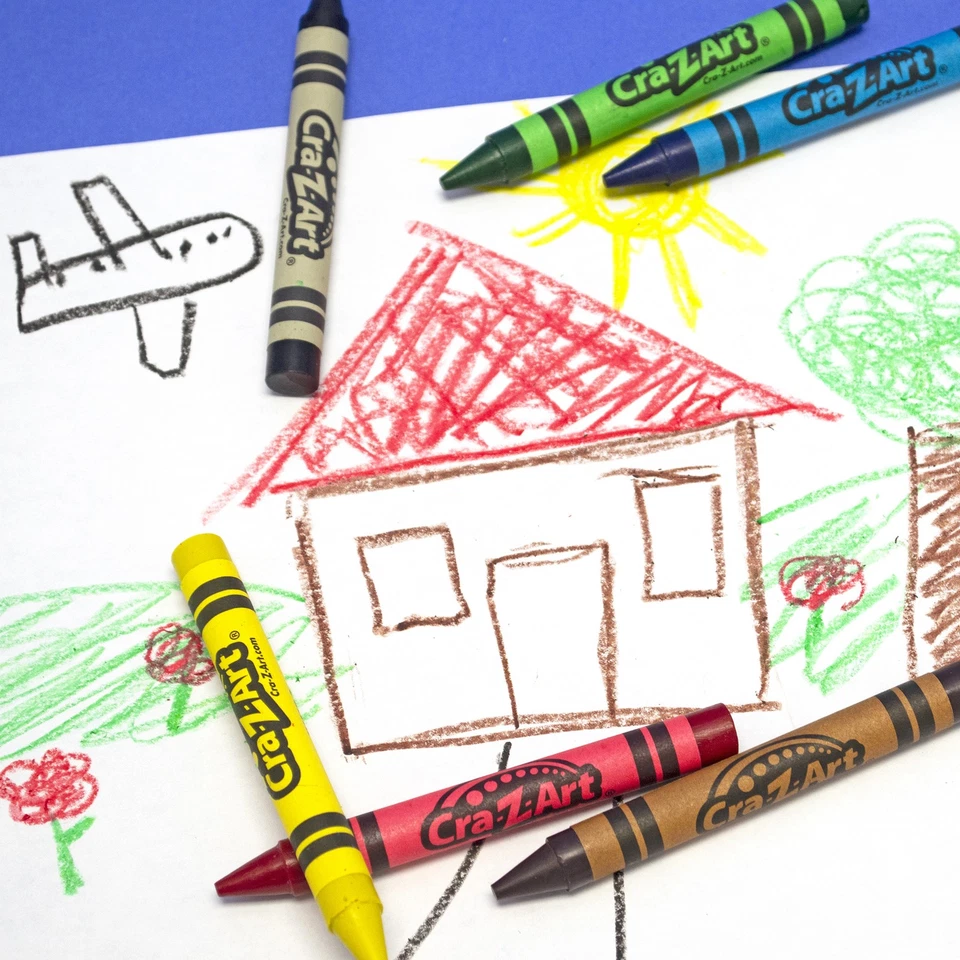 Cra-Z-Art: Classroom Pack: Jumbo Crayons - 400 Pieces - 8 Assorted Bright Colors - Image 4 of 4